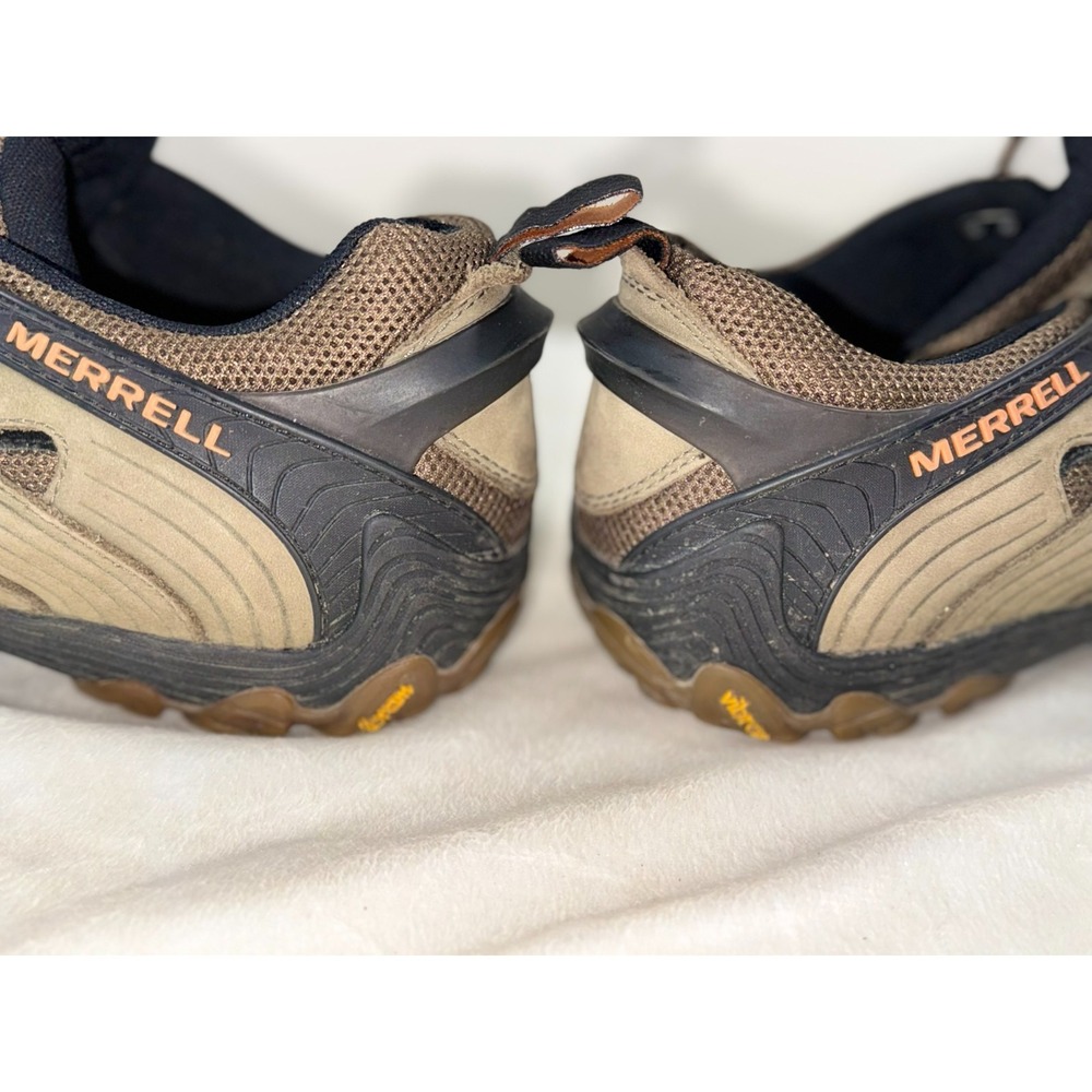 Merrell Chameleon Shift Ventilator Mens Size 10 Dusty Olive Vibram Hiking Shoes - Picture 4 of 11